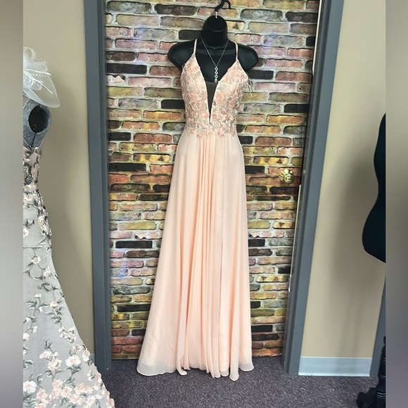 Light peach Prom Dress